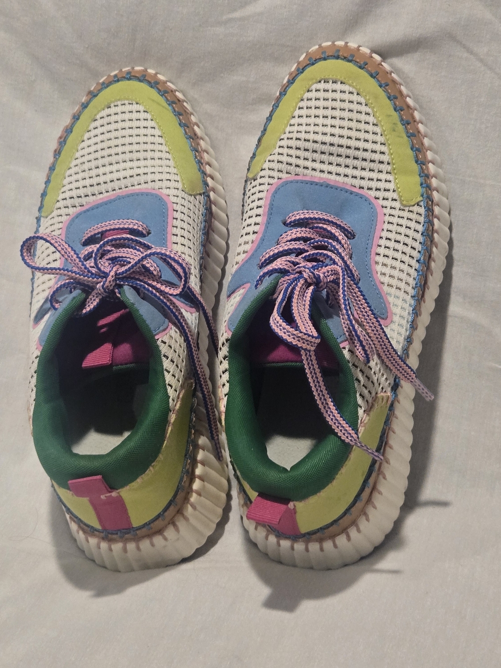 Cozzy Girl Coachel Multicolor Platform Sneakers 9